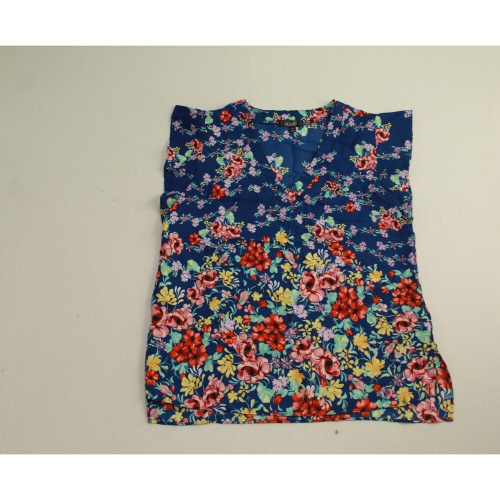 Label By Racher Rachel Roy Women Top Floral Design Size Large